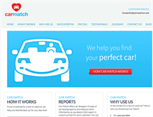 Tablet Screenshot of carmatcher.com